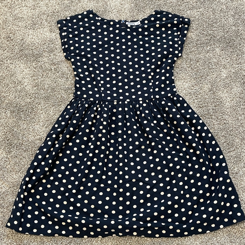 Johnnie b Boden polka dot party preowned size 13-14y party dress
